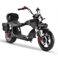 Электроскутер CityCoco Harley Chopper 3000W 60V 30Ah Чёрный